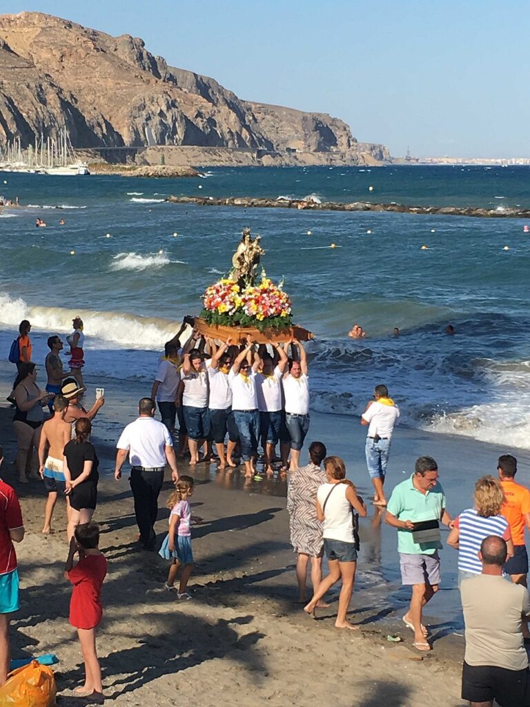 Fiestas de la Virgen del Carmen en Aguadulce